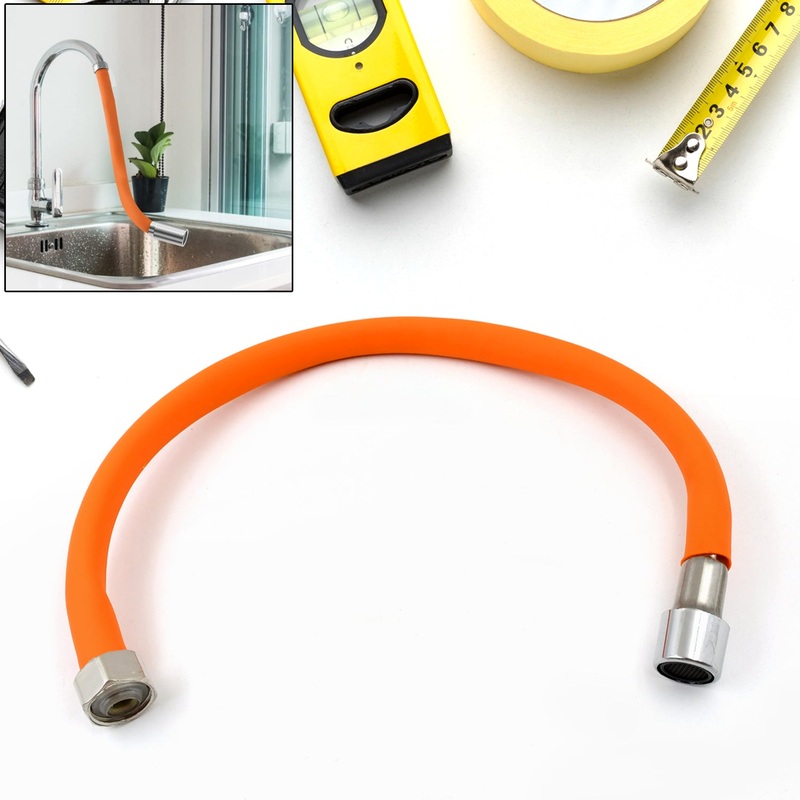 Flexible Water Tap Extender – 360 Adjustable Foaming Extension Tube with Connector (46cm)