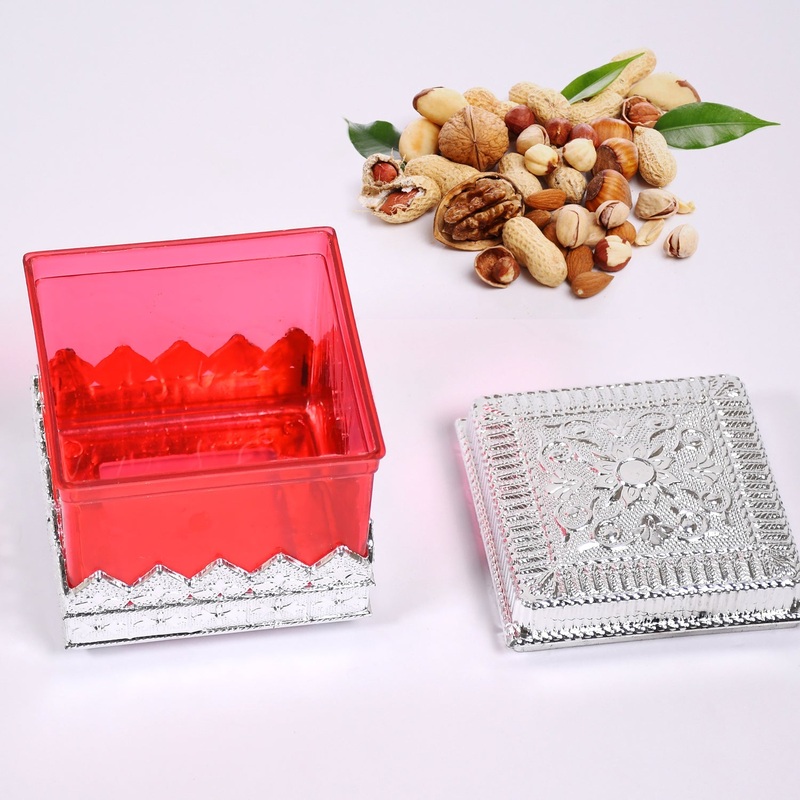 Ruby Dry fruit Storage Container – Attractive Design Box for Home & Kitchen