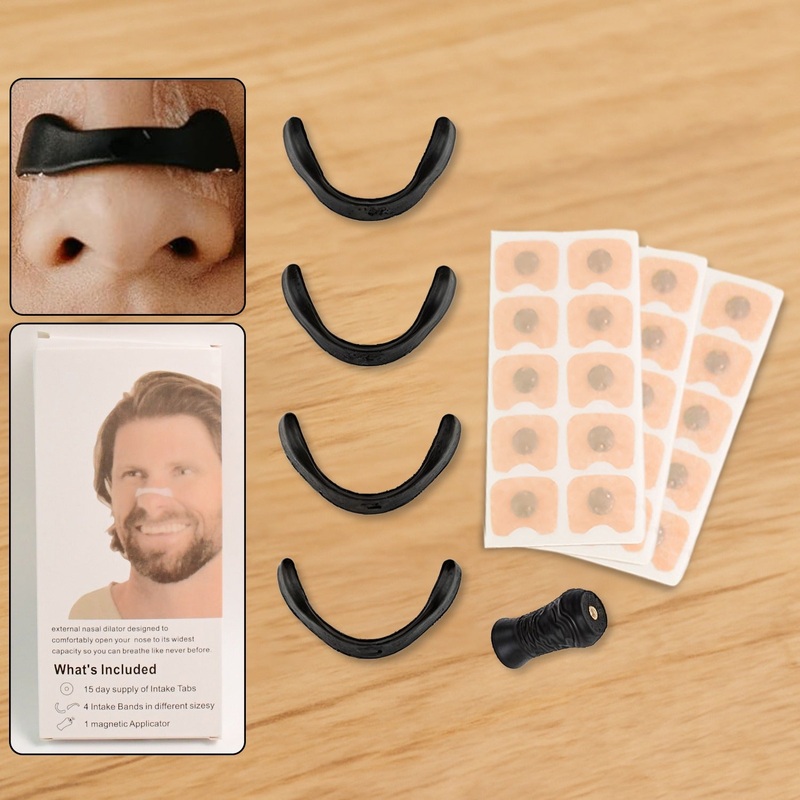 Nasal Strip Starter Kit – Boost Oxygen Intake, Reduce Snoring (1 Set)