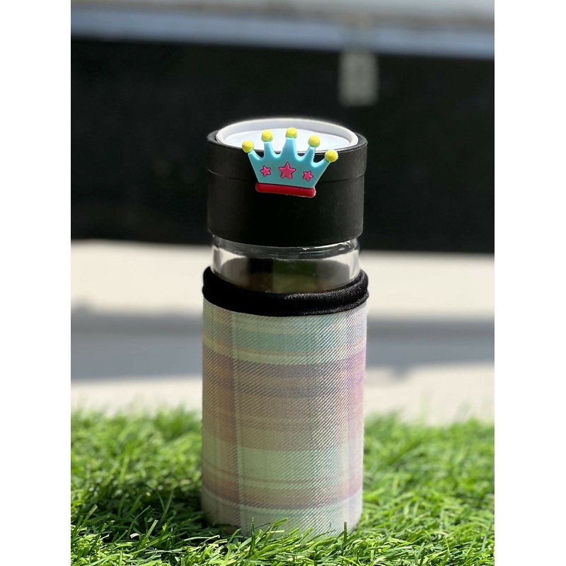 Royal Pastel Glass Bottle