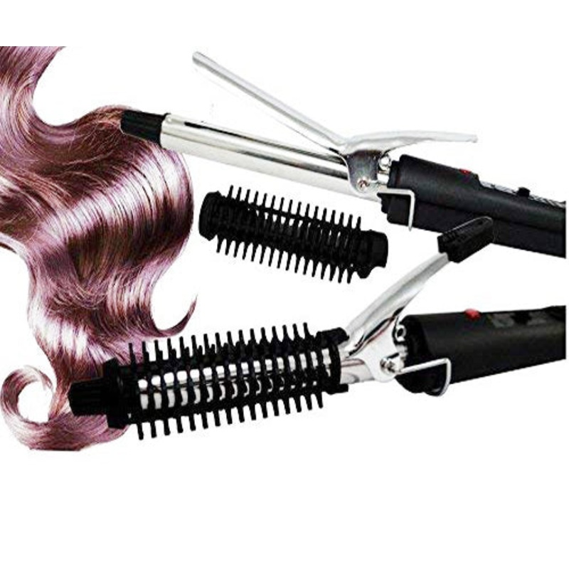 Hair Curling Iron Rod for Women (black), Hair accessories