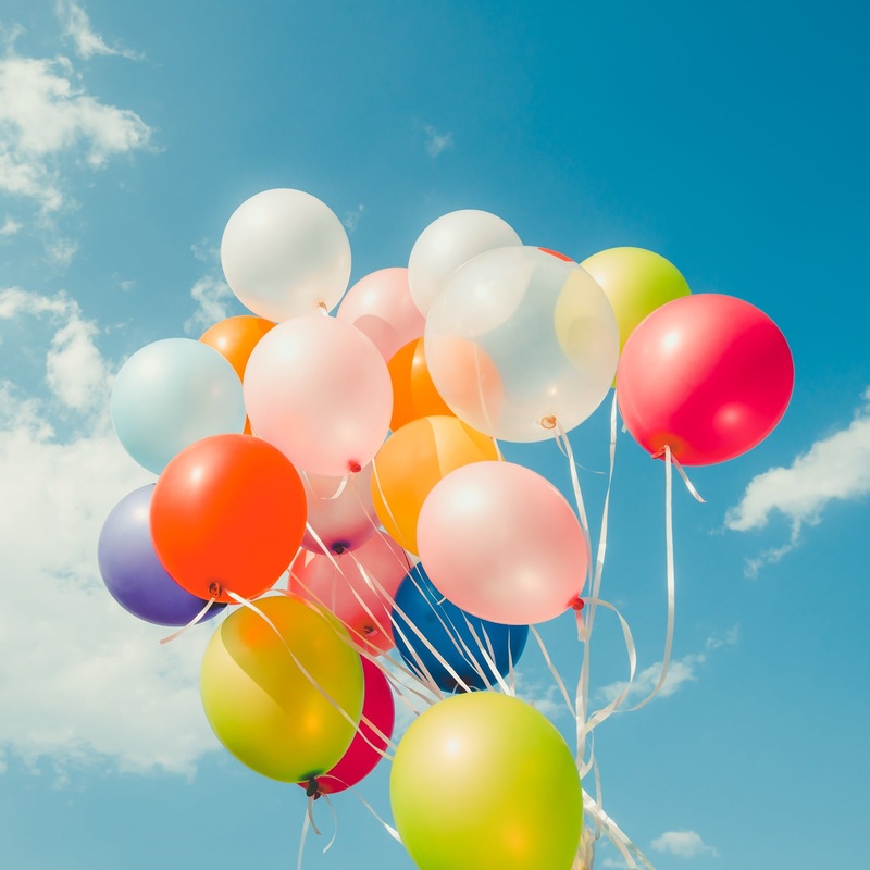 Balloons Kinds of Latex Balloons for Birthday / Anniversary / Valentine’s / Wedding / Engagement Party Decoration Birthday Decoration Items for Kids Multicolor (24 Pcs Set)