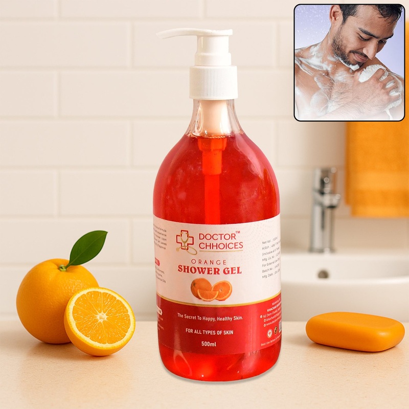 Doctor Chhoices / Choices Orange Shower Gel  500ml (1 Pc)