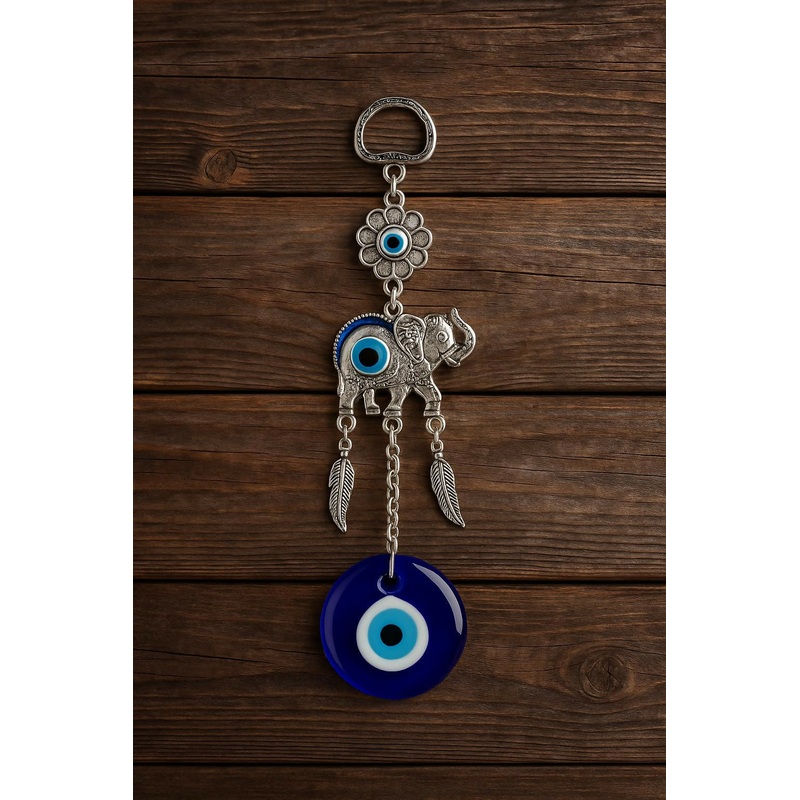 Elephant Eye Guardian Wall Hanging