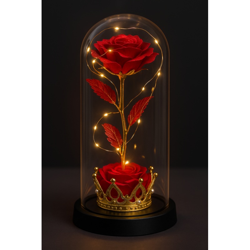 Enchanted Crown Rose Dome