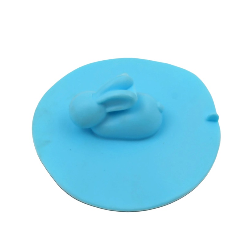 Drain Cover, Water Stopper, Tank Stopper, Rabbit Silicone, Odor Resistant, Drain Lid Shower Drain Cover Shower Plughole Cover Sink Strainer Silicone Bath Drain Cover Kitchen Sink Accessories Bathtub Kitchen Bathroom (1 Pc )