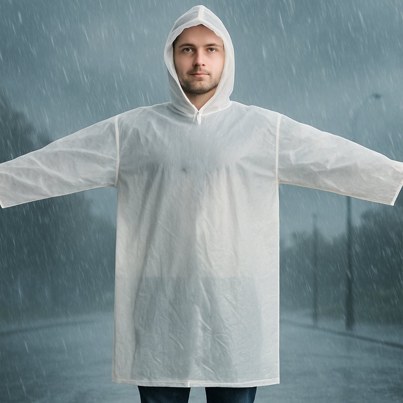 Raincoat Protect Body Arms Legs, Waterproof Reusable Rain Suitfor Outdoor Accessory (1pc)