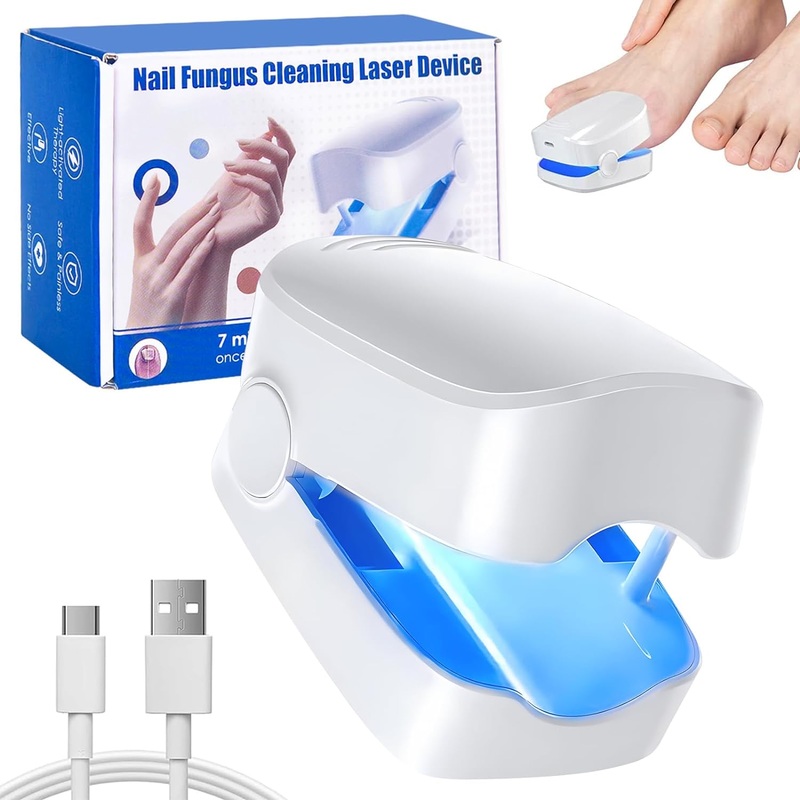 Rechargeable Nail Fungus Laser  Anti-Fungal Device for Toenails, Hands & Feet (Home Use)