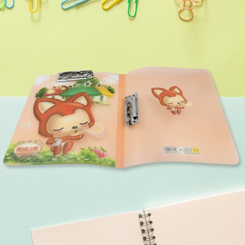 2 In 1 Plastic Clipboard Writing Pad, Exam Board & Clip File for Kids / Students, Exam Pad, Plastic Clip Boards & Clip File, great for taking notes, supporting and signing documents. (232  305  18 mm)