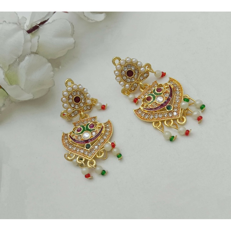 RAJASTHANI MOTI RANI HAR WITH CHOKER SET