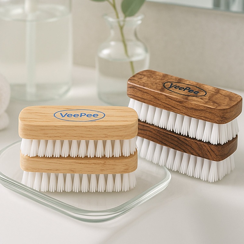 VeePee Heavy-Duty Cloth Washing Brush Set 6 Pcs