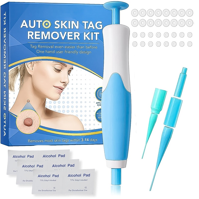 Skin Tag Remover Kit 2 in 1 for Micro to Large (2 mm – 8 mm / 1 Set)
