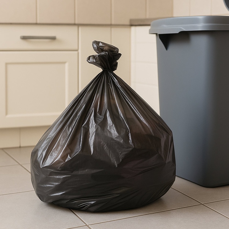 Bio-degradable Eco Friendly Garbage / Trash Bags Rolls (50×60 Cm / 1 Pc)