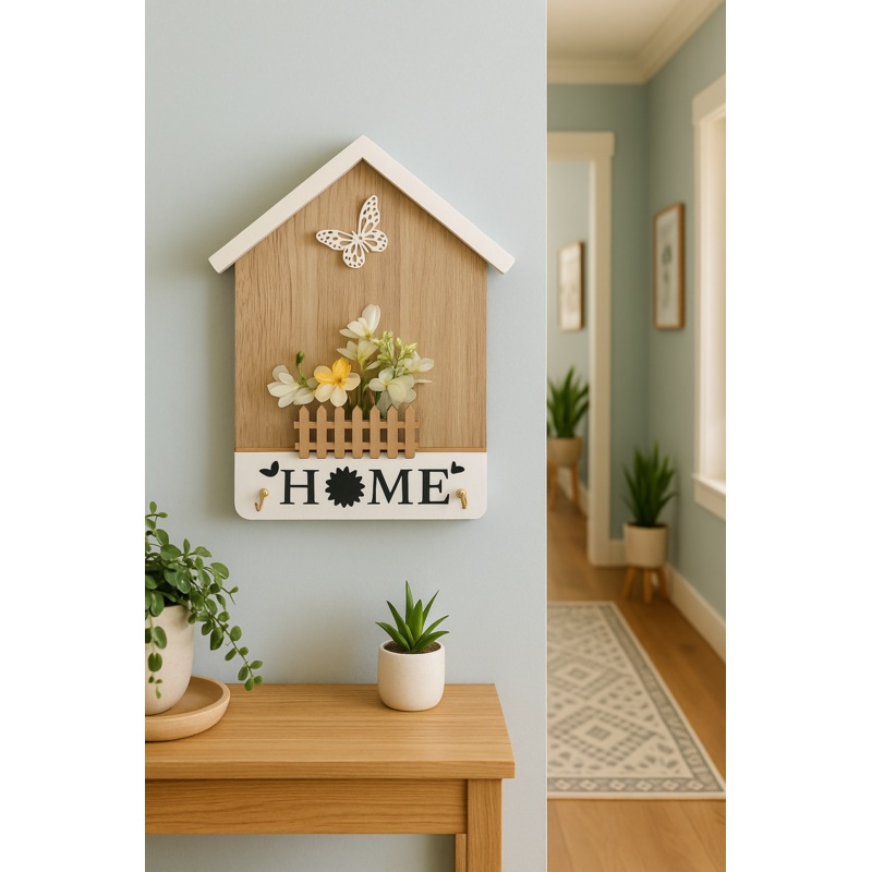 BloomNest House Shaped Wall Hanger