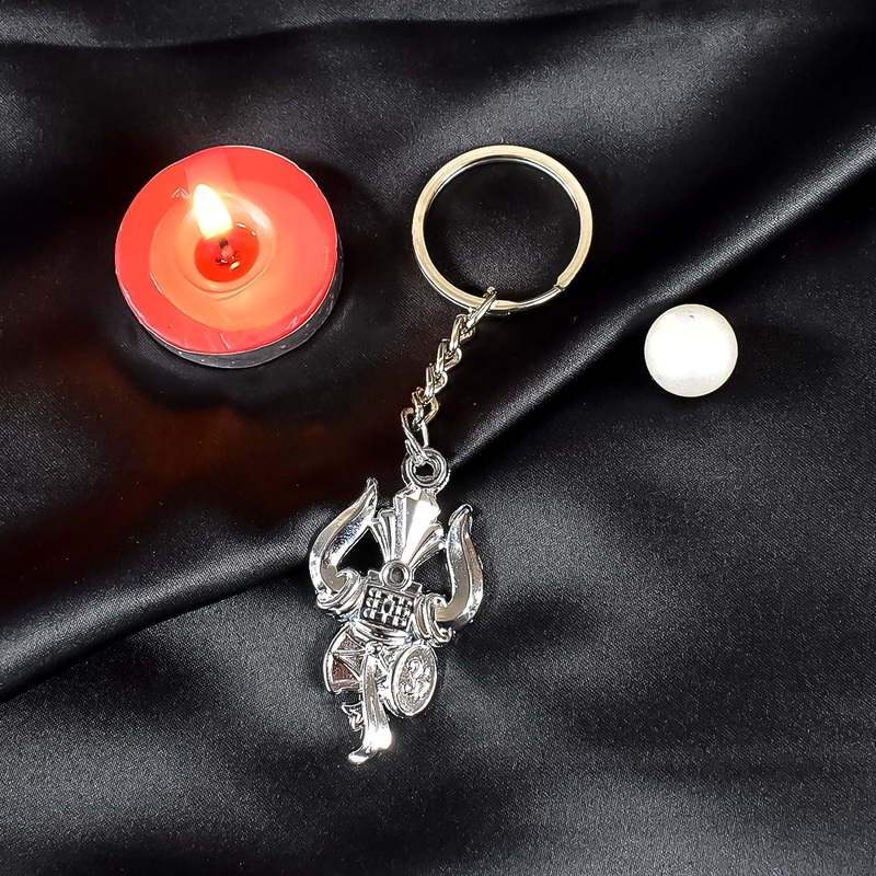 Mahadev Trishul Keychain  Divine Power and Protection