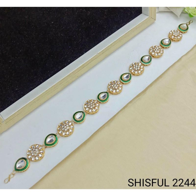 SHISHFUL (KUNDAN ) MATHA PATTI FOR WOMAN AND GIRL