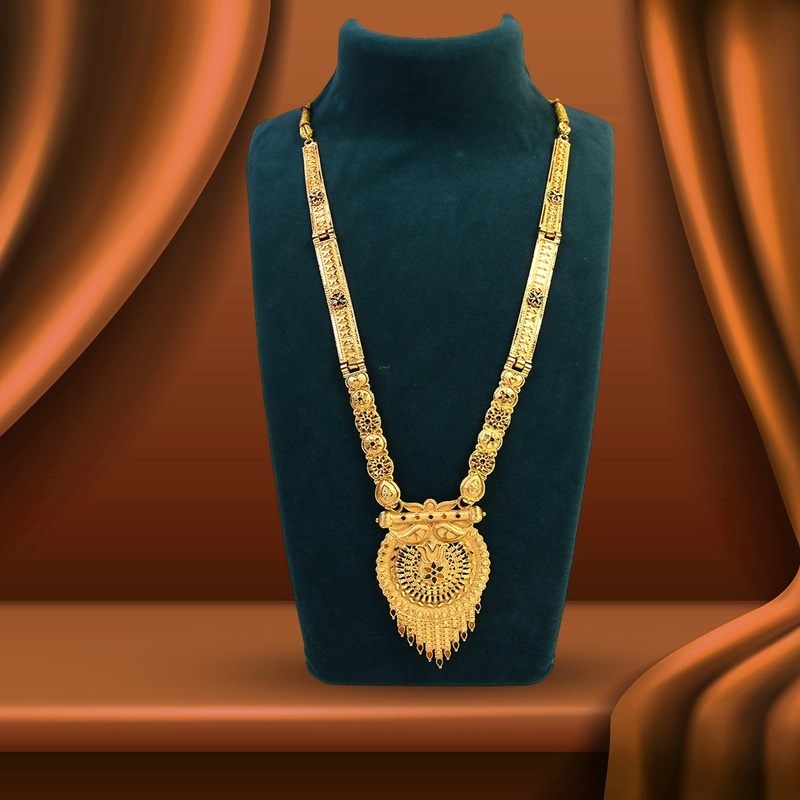 Charming Rose Gold Necklace  A Radiance of Grace