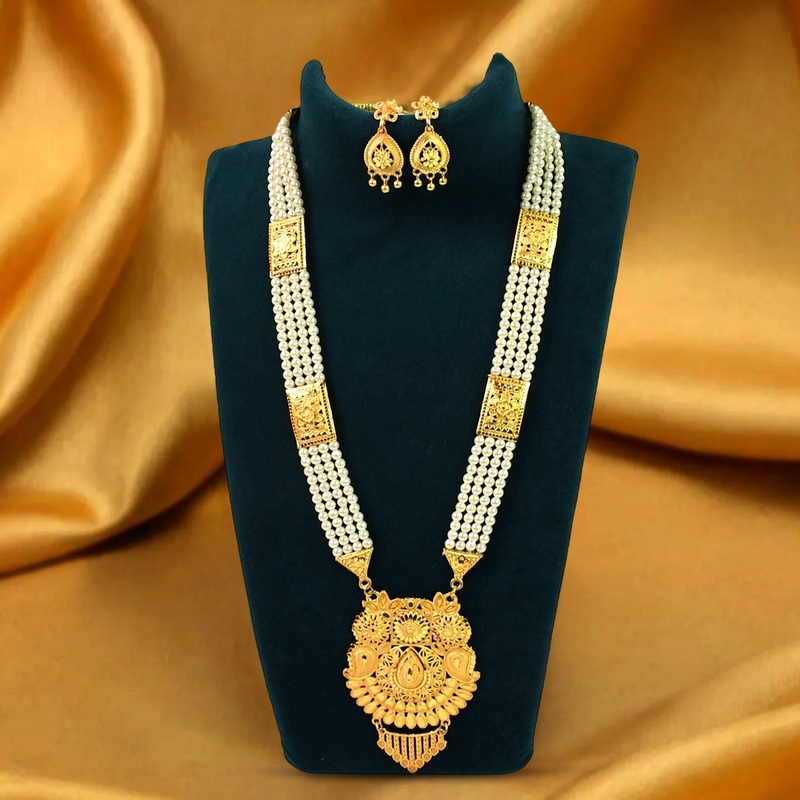 Elegant Moti Necklace  A Timeless Classic