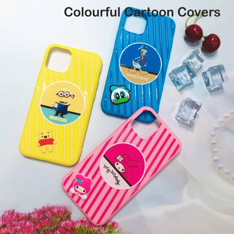 Colourfull Cartoon Case Case For Techno Camon 16