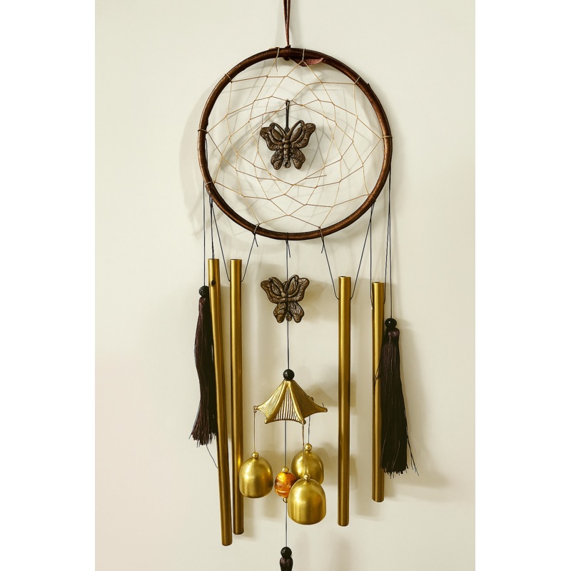 Golden Harmony Dreamcatcher