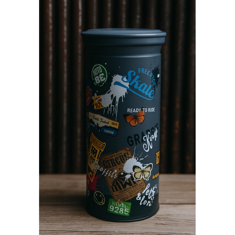 UrbanBrew Graffiti Canister Piggy Bank