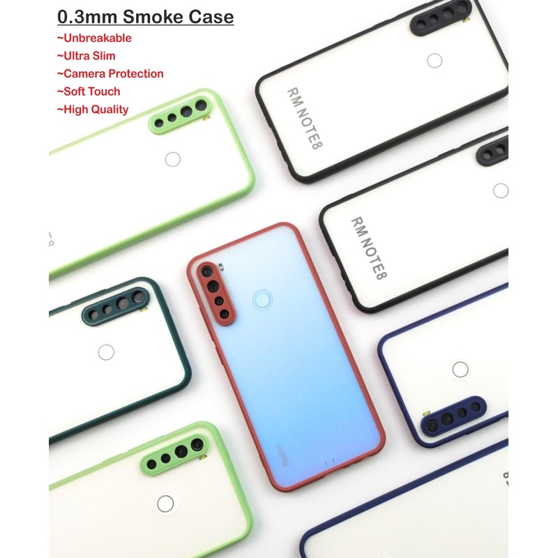 0.3 mm Smoke Back Case Case For Realme C25s