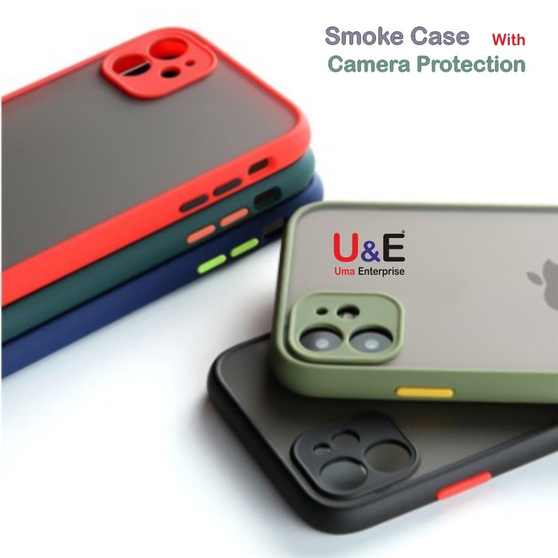 Smoke Camera Protection Case For Oppo A53s