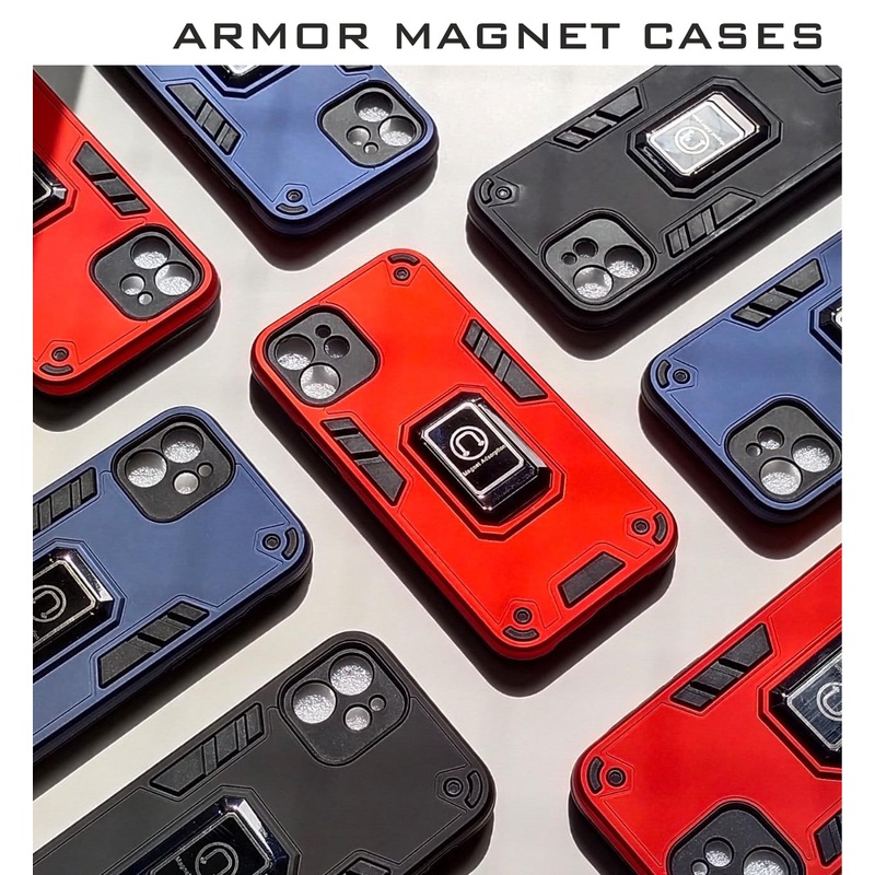 Armor Magnetic Case Case For Iphone 12