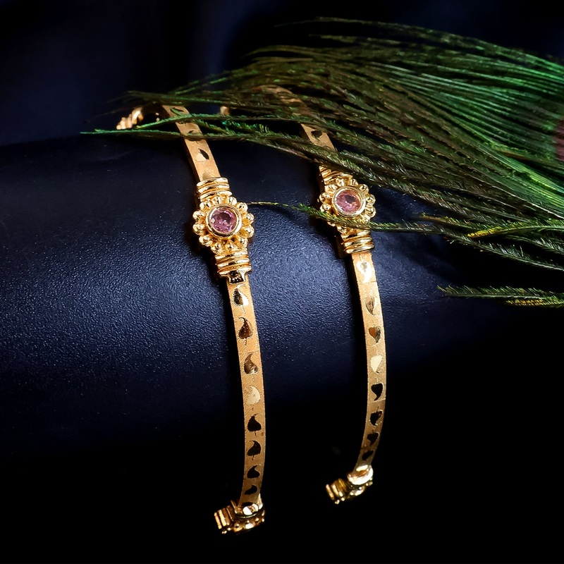 Women’s Pride Traditional Gold Plated Bangles