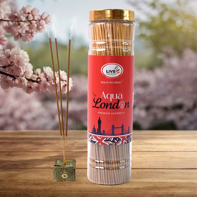 Aqua London Premium aura agarbatti (1 Jar / 250 Gram)