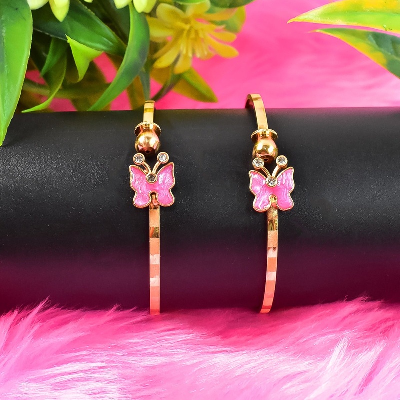 Classic Golden Bangles (1 Pair)