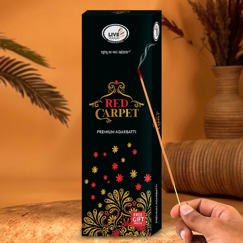 Premium Red Carpet Agarbatti (1 Box Pack / 100 Grams)