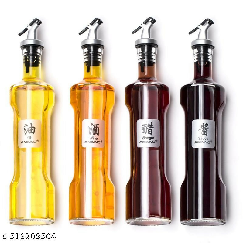 PurePour Duo  Glass Oil Dispenser Bottles (Set of 2)