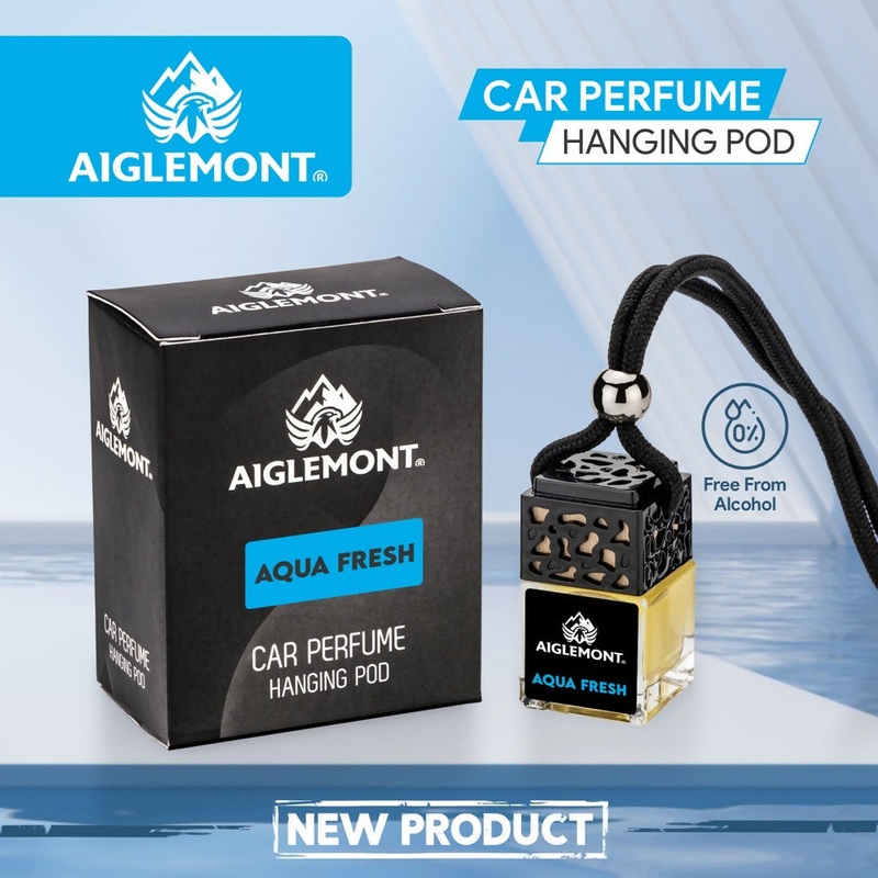 Aiglemont’s Aqua Fresh Car Perfume Hanging Pod | Car Air Freshener | Car Accessories