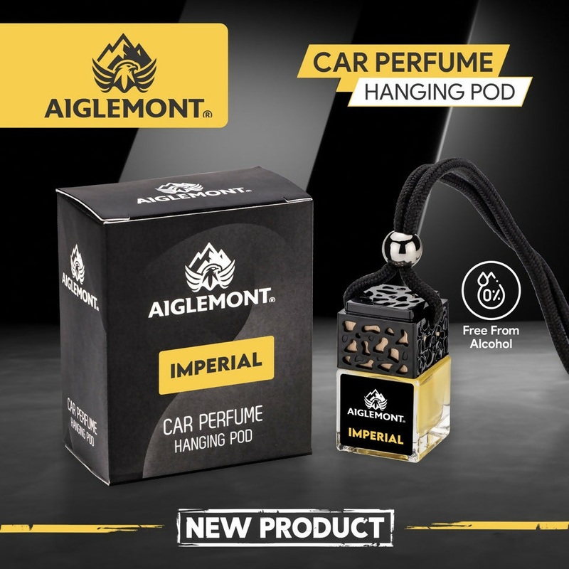 Aiglemont’s Imperial Car Perfume Hanging Pod | Car Air Freshener | Car Accessories