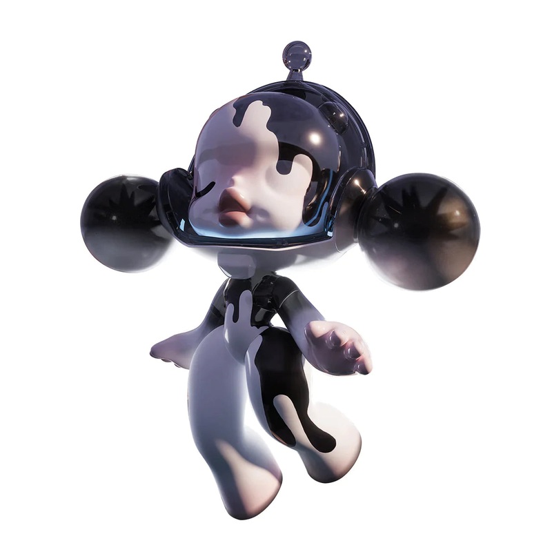 POP MART MEGA  SKULLPANDA 1000% Between Light and Dark