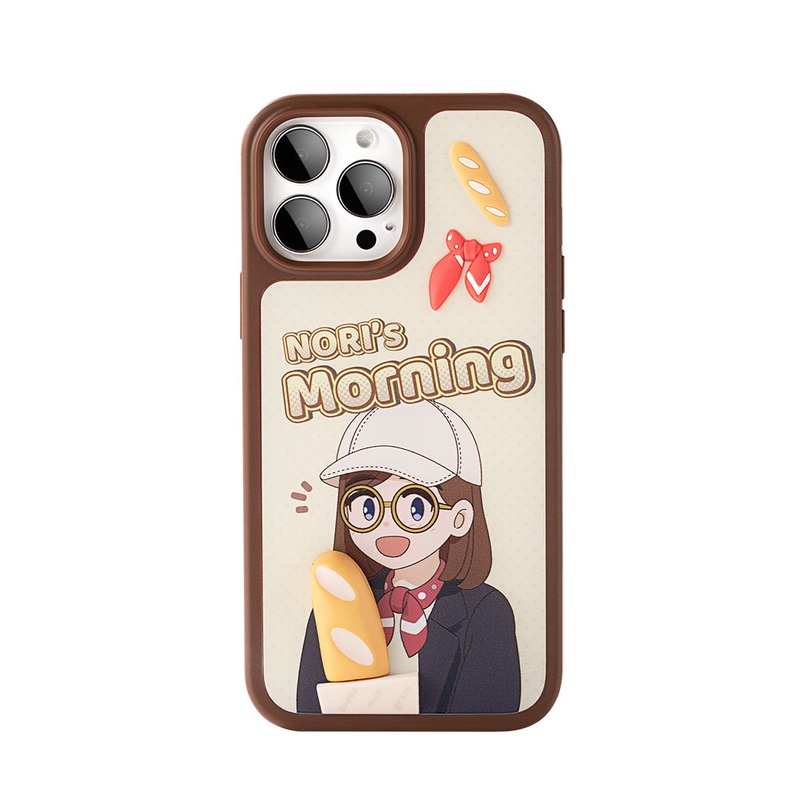 POP MART Just a Girl Nori’s Morning Series iPhone Case