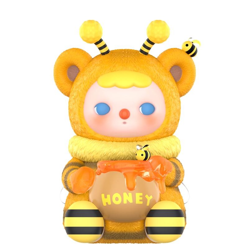 POP MART Pucky Honey Bear Baby 100% Figurine
