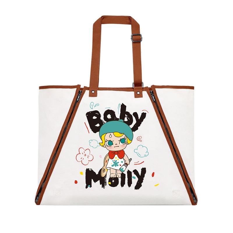 POP MART Baby Molly When I Was Three Series Tote Bag/Apron