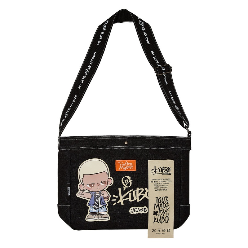 POP MART KUBO JEANS Series – Messenger Bag