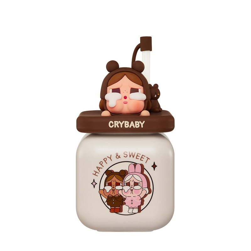 POP MART CRYBABY Crying Again Series – Straw Cup