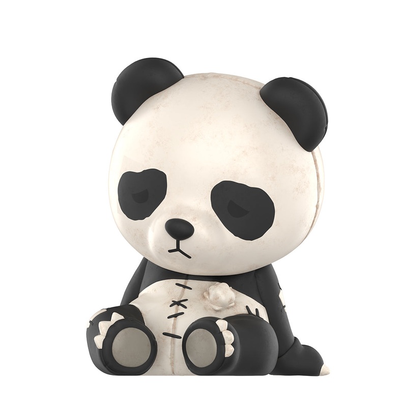 POP MART Hirono Doll Panda 100% Figurine