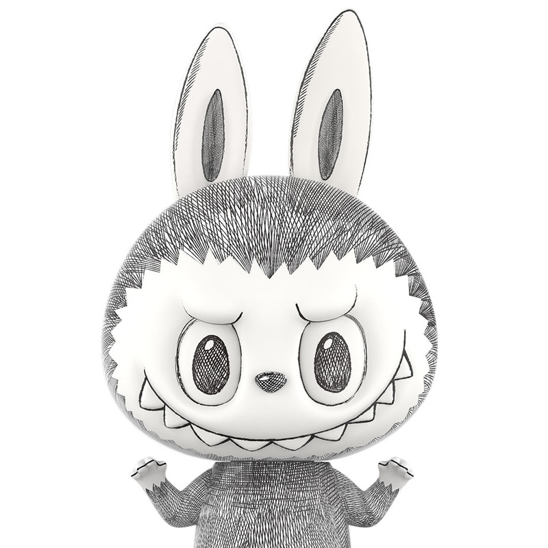 POP MART MEGA LABUBU 1000% Sketch