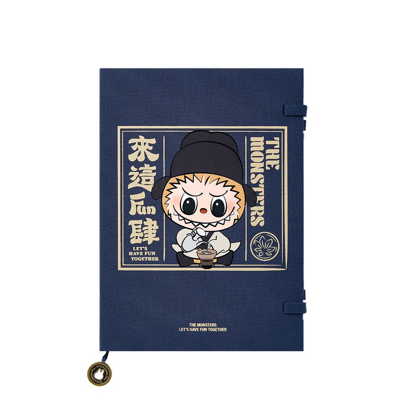 POP MART THE MONSTERS Let’s Have Fun Together Series Notebook