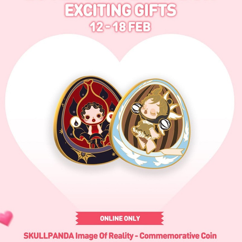 [GIFT] Spend $89+ to Get 1 SKULLPANDA Coin | LOVE IS A BLIND BOX