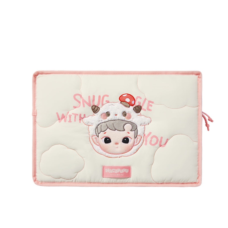POP MART Hacipupu Snuggle With You Series Laptop Bag