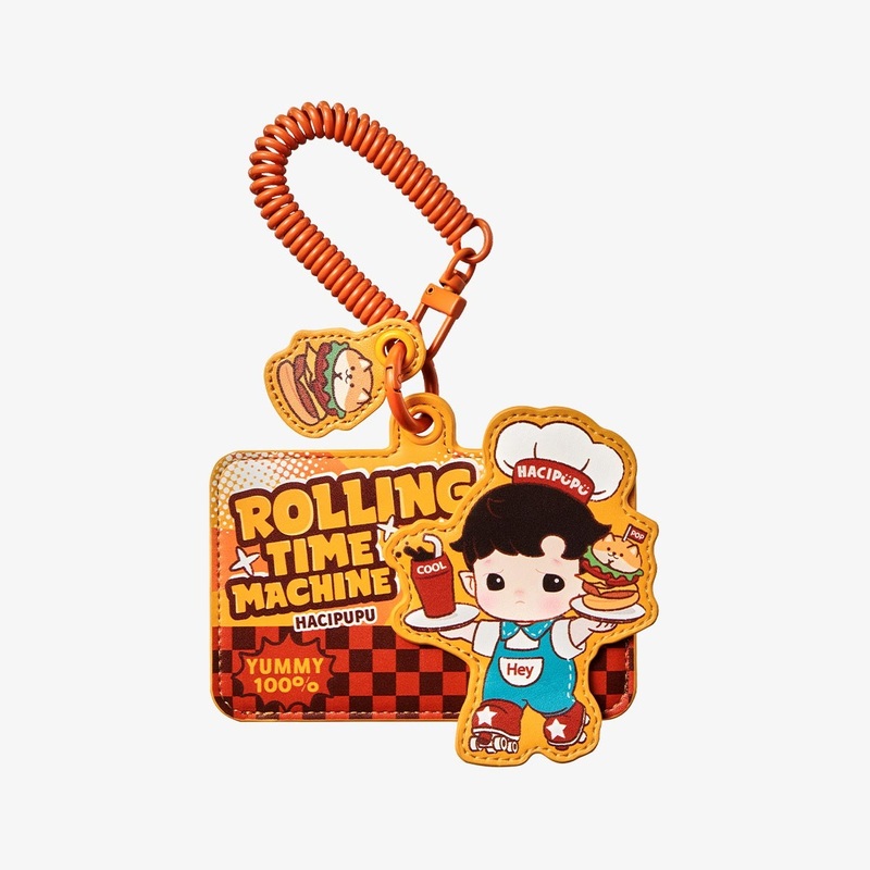 POP MART HACIPUPU Rolling Time Machine Series Card Holder Blind Box