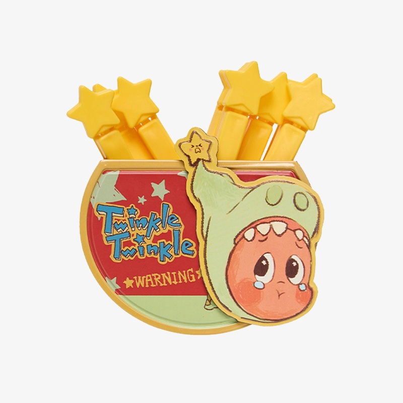 POP MART Twinkle Twinkle Be a Little Star Series Magnetic Sealing Clip Storage Box Set Blind Box